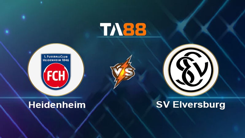 TA88 Soi kèo bóng đá trận đấu Heidenheim FC vs SV Elversberg 01h30 23/05/2025